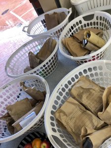 Friday's Baskets Were Overflowing - A BIG Thank You From the Canteen