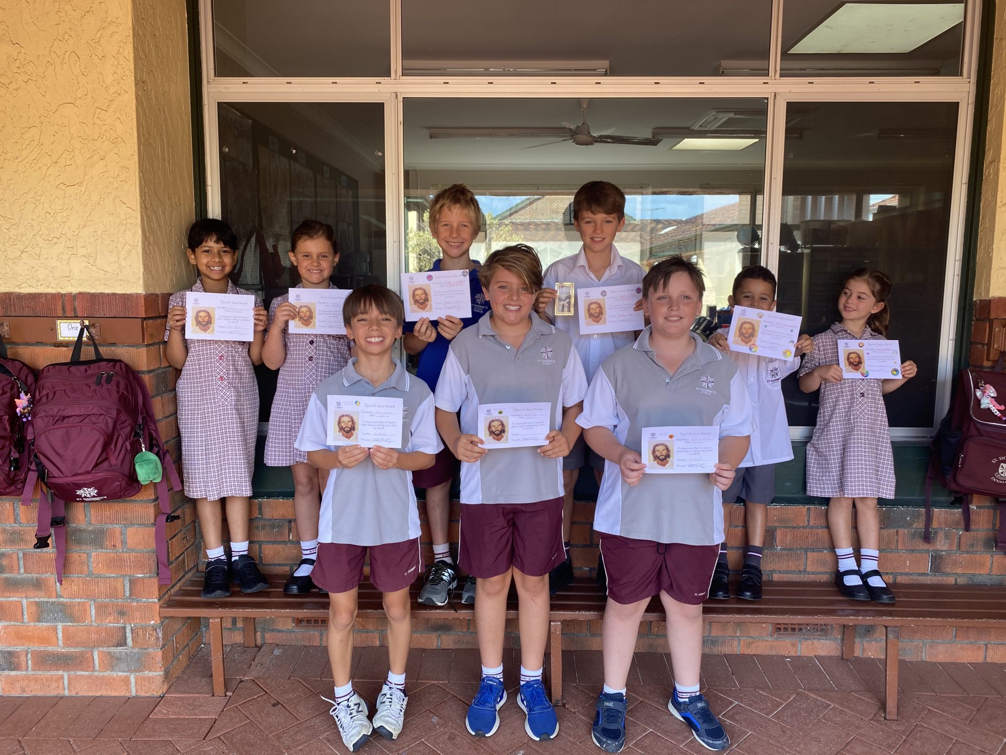 2021 MJR Spirit of Jesus Award Winners – Term 1 Week 5 – St Dominics