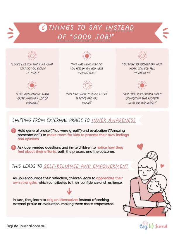 What To Say Instead Of Good Job To Toddler