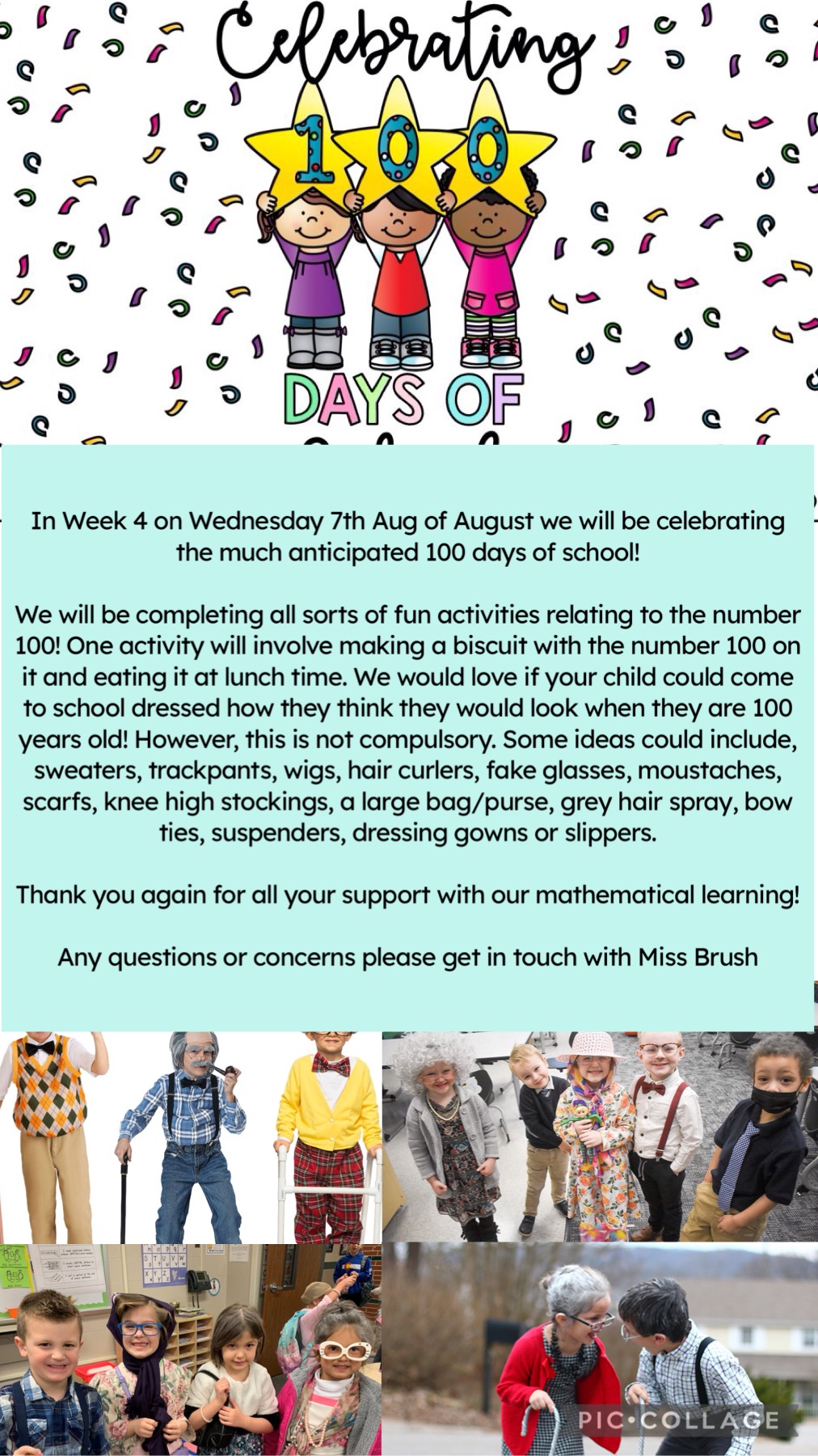 Celebrating 100 Days of Pre Primary - Wednesday 7th August