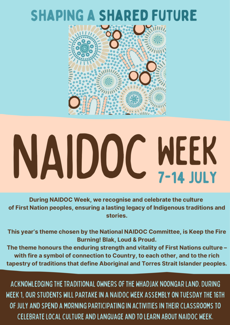 NAIDOC Week Celebrations at St Dominic’s – St Dominics