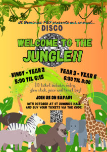 St Dominic’s P&F School Disco - Friday 18th October