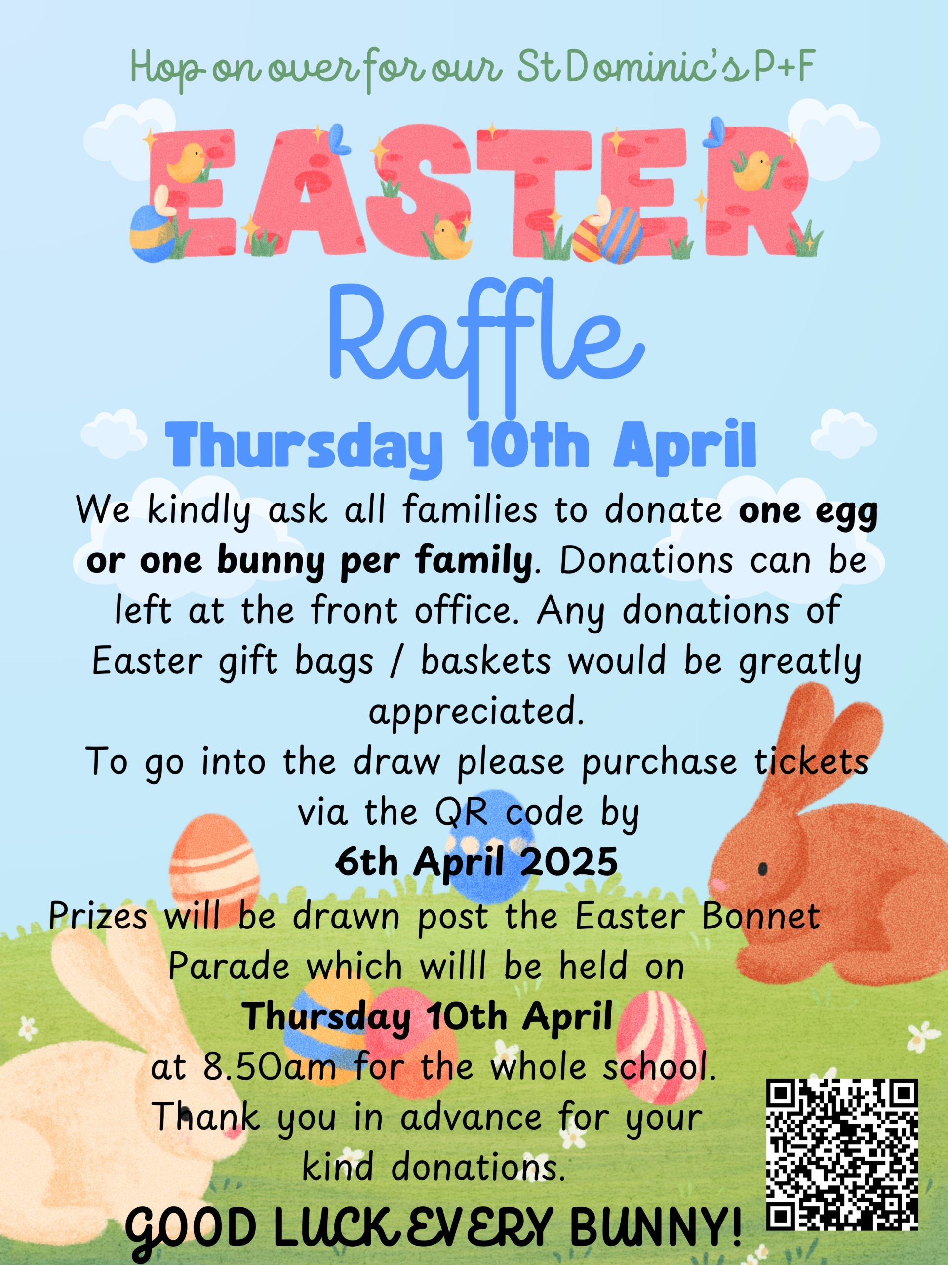 P&F Easter Raffle